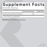 Atleta entrenando con Sports Research Creatina Monohidrato, posibles mejoras en rendimiento