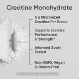 Sports Research Creatina Monohidrato, ideal para preentrenamiento y potencia.