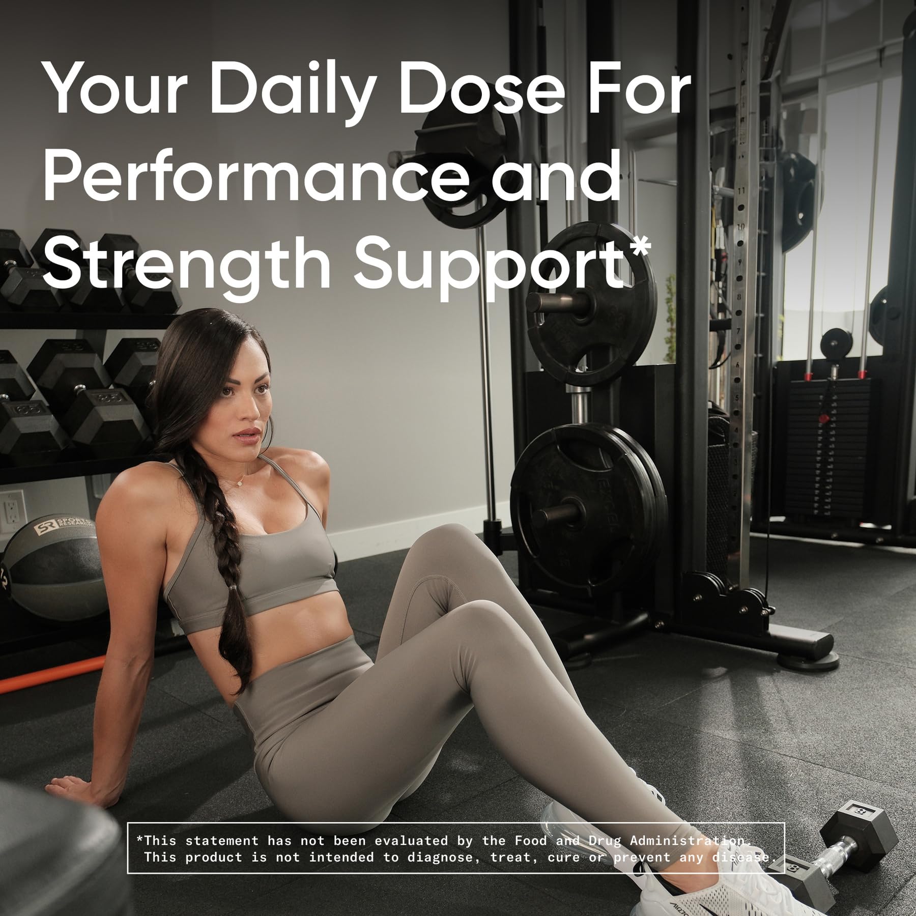 Sports Research Creatina Monohidrato: verificado por terceros para calidad y pureza