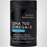 Sports Research DHA Omega-3, empresa familiar, compromiso con calidad y bienestar.