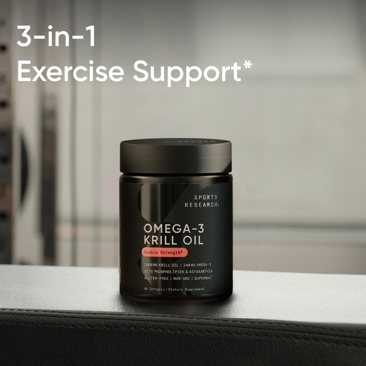 Sports Research: fosfolípidos en krill para mejor absorción.