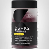 Sports Research gomitas veganas D3-K2 para inmunidad