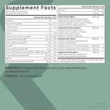 Sports Research Greens adaptógenos y enzimas para energía suave y digestión equilibrada.