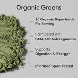 Sports Research Greens Pineapple Coconut batido listo para smoothie