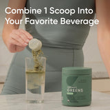 Sports Research Greens Pineapple Coconut empaque sabroso y sin azúcar