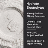 Sports Research Hydrate sabor limon lima, ayuda a mantener electrolitos durante sesiones