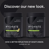 Sports Research Hydrate bote 90 porciones ideal para sesiones largas