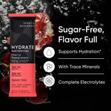 Sports Research Hydrate maracuyá, sobre: sabor exótico y minerales.