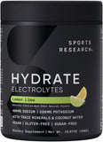 Sports Research Hydrate sabor limón-lima refresca durante actividad al aire libre