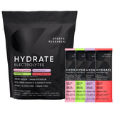 Sports Research Hydrate sabor Limonada de Frambuesa para hidratación refrescante durante el entrenamiento