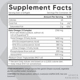 Sports Research Keto Omega: caja carton visible, packaging sostenible y práctico.
