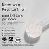 Cuchara medidora de Sports Research Keto Plus Fruta Punch para dosis precisas