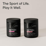 Sello vegano de Sports Research Keto Plus
