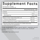 Sports Research Presentación: frente del envase en vista nítida para compra consciente.