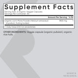 Sports Research Lions Mane empaque close-up caja sostenible.