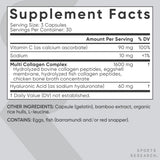 Sports Research Multi Colágeno: envase listo para viaje y movilidad diaria.