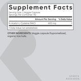 Certificaciones vegano de Sports Research NAC para mayor confianza.