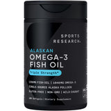 Sports Research Omega-3 1250, botella para uso diario y bienestar general