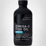 Sports Research Omega-3: proceso refinado a baja temperatura para mayor calidad