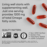 Sports Research Omega Vegano 3-6-7-9: mezcla de aceites vegetales que incluye espino amarillo.
