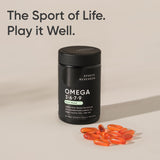 Sports Research Omega Vegano 3-6-7-9: cápsulas sin gluten y sin rellenos innecesarios.