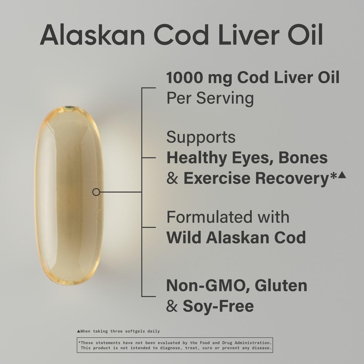 Sports Research Omega-3 cápsulas sin sabor, ideales para ingesta diaria.