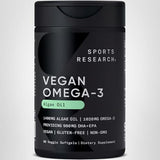 Sports Research Omega-3 uso diario: conveniente para viajes y casa