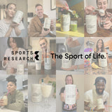 Sports Research Sabor neutro ideal para batidos, café o té.