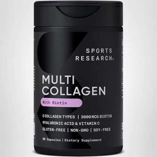 Sports Research sin gluten y no modificado genéticamente en etiqueta.