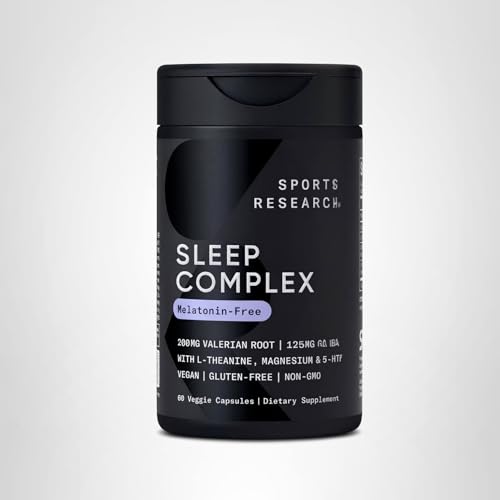 Sports Research Sleep Complex, uso nocturno suave para empezar el día sin aturdimiento.
