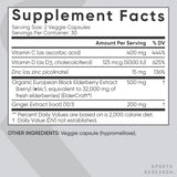 Sports Research vitamina C 400 mg: antioxidante diario.