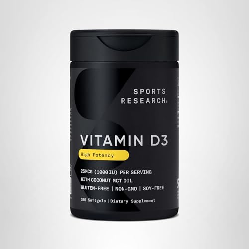 Sports Research Vitamina D3 1000 UI uso diario