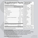 Sports Research Whey Isolate chocolate Dutch, añade proteína a recetas proteicas.