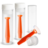 SPORTS WORLD VISION: juego de 3 piezas para lentes duras naranja, colocador seguro.