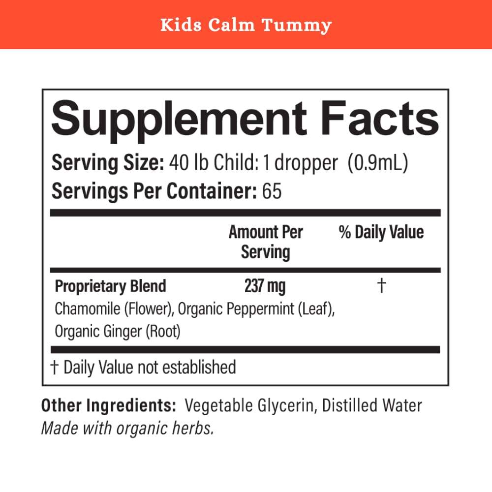SPRIGS Kids Calm Tummy: uso diario familiar con rutina calmante