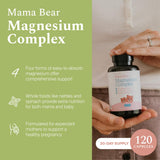 SPRIGS Mama Bear: ingredientes de ortiga y espinaca, fuente natural de nutrientes clave.