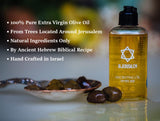 Spring Nahal aceite-consagración en Jerusalén, perfecto para ceremonias devocionales.