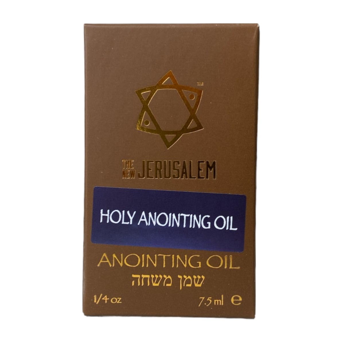 Spring Nahal frasco-aceite-sagrado, ideal para bendiciones y oraciones.