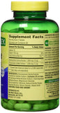 Spring Valley Glucosamina Condroitina Triple Fuerza, botella frontal, apoyo a la movilidad diaria.