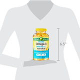 Paquete 01 de Omega 3 Spring Valley listo para tu rutina.