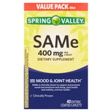 Spring Valley 400 mg, etiqueta visible, respaldo para niveles constantes de CoQ10.