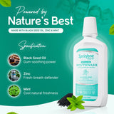 SprinJene fórmula zinc y aceite de semilla negra para aliento equilibrado