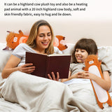 Sprinqdawin Highland Cow peluche diseno tierno y uso comodo
