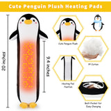 Sprinqdawin Pinguino peluche 20 pulgadas suave para abrazar y calentar