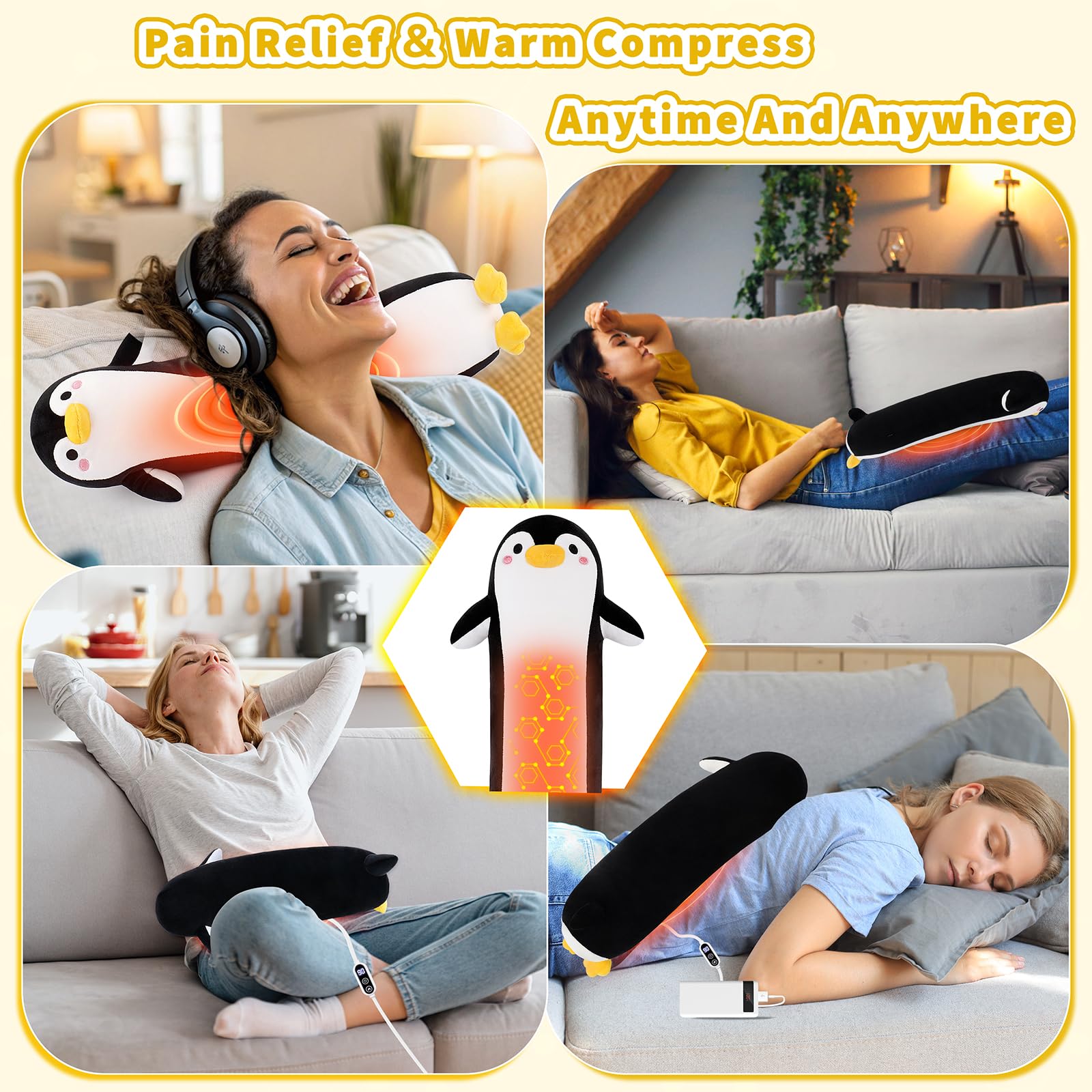 Sprinqdawin Pinguino uso en casa oficina viaje