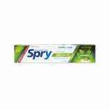 Spry pasta dental con xilitol y stevia, ingredientes naturales para cuidado bucal confiable