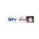 Spry pasta de dientes sin fluoruro para niños, opción suave.