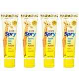 Spry pasta sin fluor para bebés, envase 2oz, cepillado suave diario.