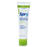 Spry gel alivio sequedad bucal en envase que hidrata y refresca durante el día.