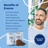 Squatty Potty Enema Coffee – hecho en EE. UU., control de calidad